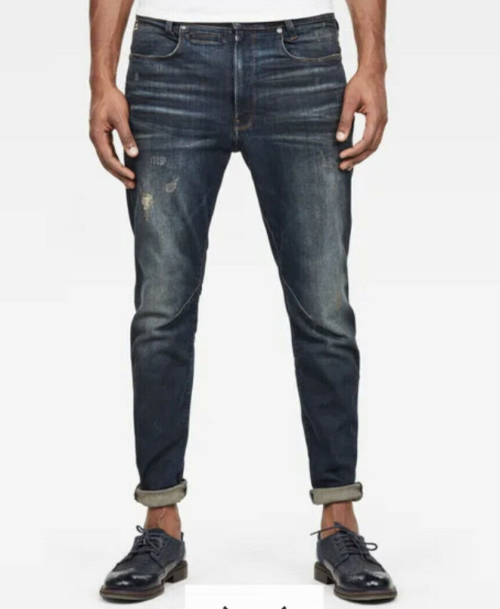G Star Raw D-STAQ 3D Skinny Dark Aged An