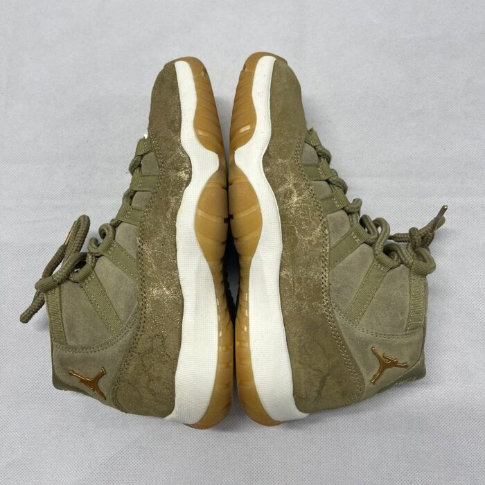 Air Jordan 11 Retro Neutral Olive Metallic Gold Women's 3.jpg