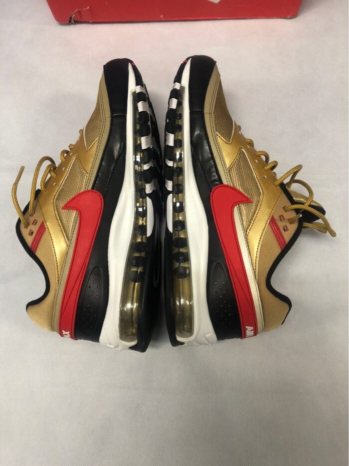 Nike Air Max 97 BW Metallic Gold Red Men