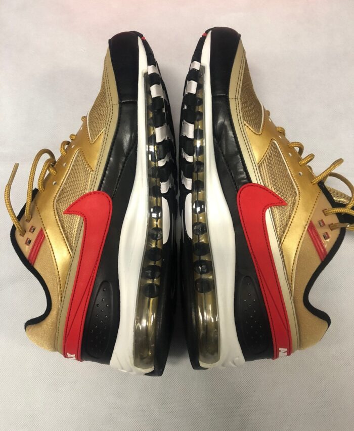 Nike Air Max 97 BW Metallic Gold Red Men