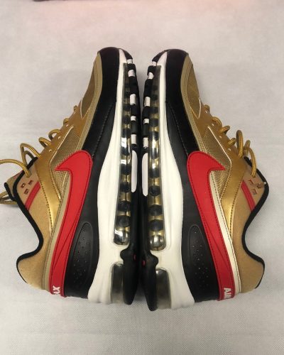 Nike Air Max 97 BW Metallic Gold Red Men